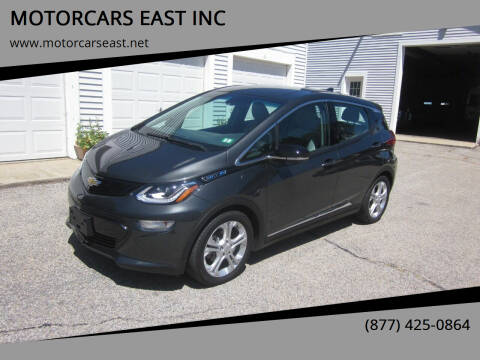 2019 Chevrolet Bolt EV for sale at MOTORCARS EAST INC in Derry NH
