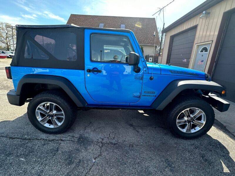 2015 Jeep Wrangler for sale at Groesbeck TRUCK SALES LLC in Mount Clemens MI