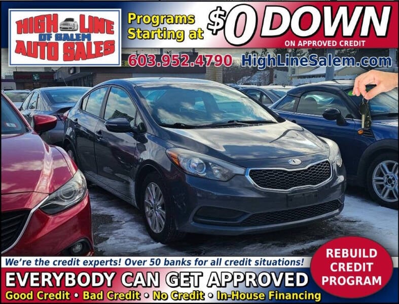 2014 Kia Forte for sale at High Line Auto Sales of Salem in Salem NH