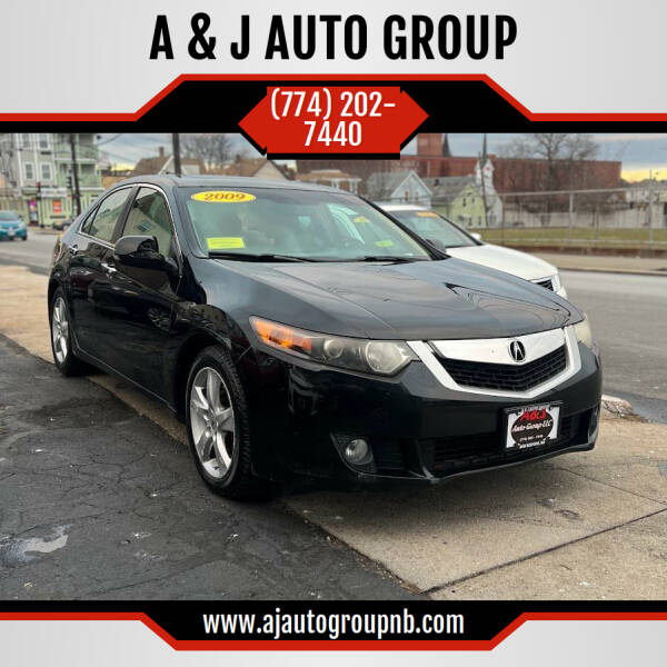 2009 Acura TSX for sale at A & J AUTO GROUP in New Bedford MA