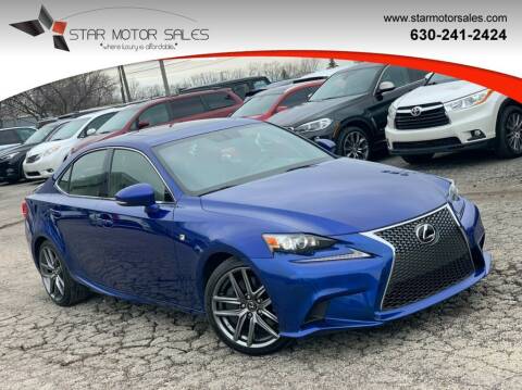 2016 Lexus IS 300 for sale at Star Motor Sales in Downers Grove IL