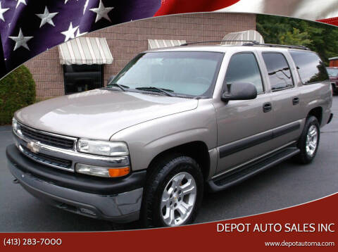 2003 Chevrolet Suburban for sale at Depot Auto Sales Inc in Palmer MA