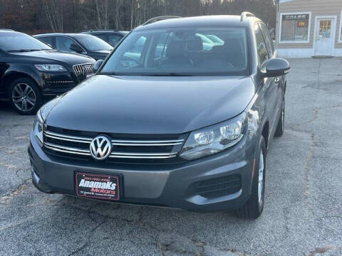 2016 Volkswagen Tiguan for sale at Anamaks Motors LLC in Hudson NH