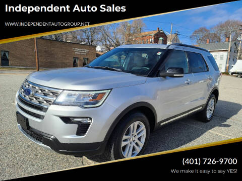 2018 Ford Explorer for sale at Independent Auto Sales in Pawtucket RI