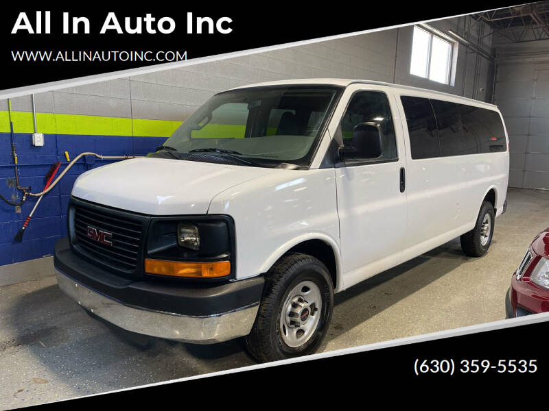 used gmc savana passenger van