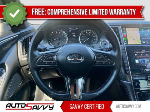 2022 Infiniti Q50 Red Sport 400