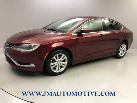 2015 Chrysler 200 for sale at J & M Automotive in Naugatuck CT