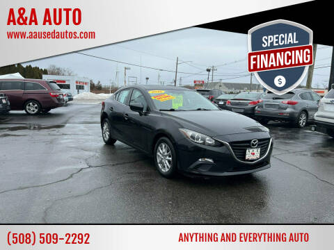 2016 Mazda MAZDA3 for sale at A&A AUTO in Fairhaven MA