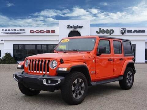 2018 Jeep Wrangler Unlimited for sale at Zeigler Ford of Plainwell - Jeff Bishop in Plainwell MI
