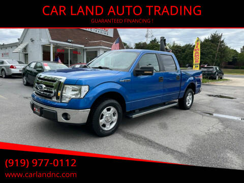 2010 Ford F-150 for sale at CAR LAND  AUTO TRADING in Raleigh NC