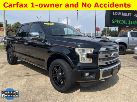 2016 Ford F-150 for sale at CHRIS SPEARS' PRESTIGE AUTO SALES INC in Ocala FL