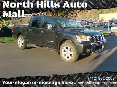 2008 Nissan Titan for sale at North Hills Auto Mall in Pittsburgh PA