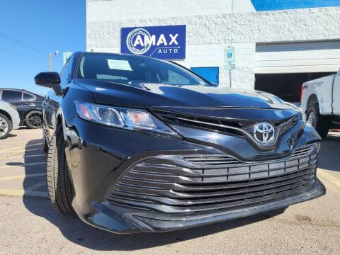 2018 Toyota Camry for sale at AMAX Auto LLC in El Paso TX