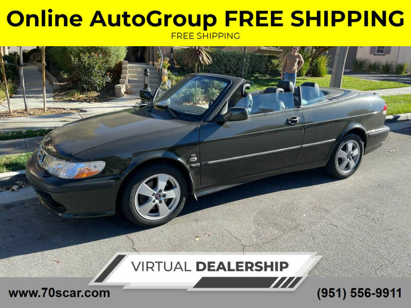 2003 Saab 9-3 for sale at Online AutoGroup FREE SHIPPING in Riverside CA