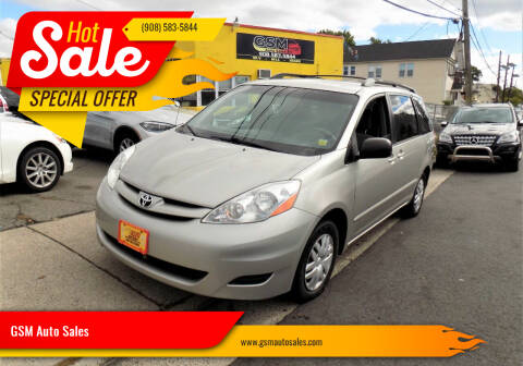2009 Toyota Sienna for sale at GSM Auto Sales in Linden NJ