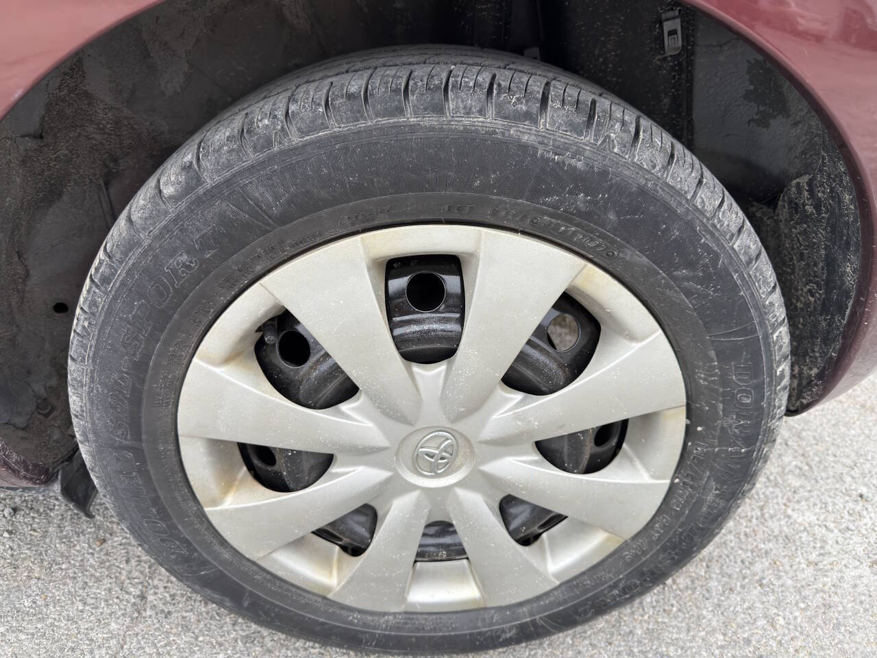 Red 2010 Toyota Yaris Base Base 2dr Hatchback 5M 16