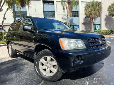 2002 Toyota Highlander for sale at Car Net Auto Sales in Plantation FL
