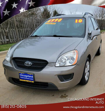2010 Kia Rondo for sale at Chicagoland Internet Auto - 410 N Vine St New Lenox IL, 60451 in New Lenox IL