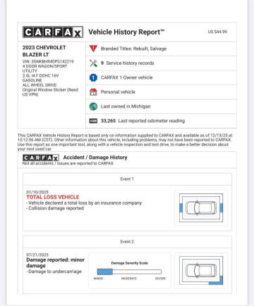 2023 Chevrolet Blazer LT