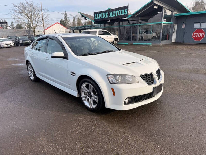 2009 Pontiac G8