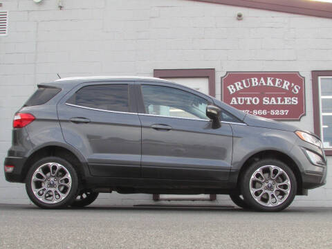 2019 Ford EcoSport for sale at Brubakers Auto Sales in Myerstown PA