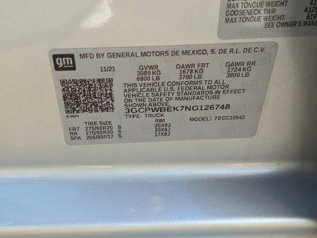 2022 Chevrolet Silverado 1500 Limited Custom