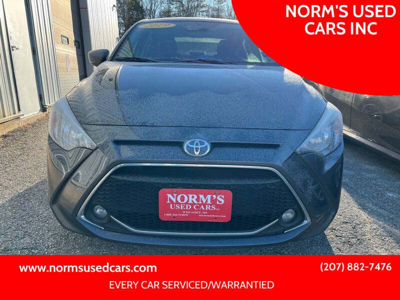 2019 Toyota Yaris for sale at NORM'S USED CARS INC in Wiscasset ME