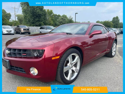 2010 Chevrolet Camaro for sale at Auto Land Inc - Autoland of Thornburg in Spotsylvania VA