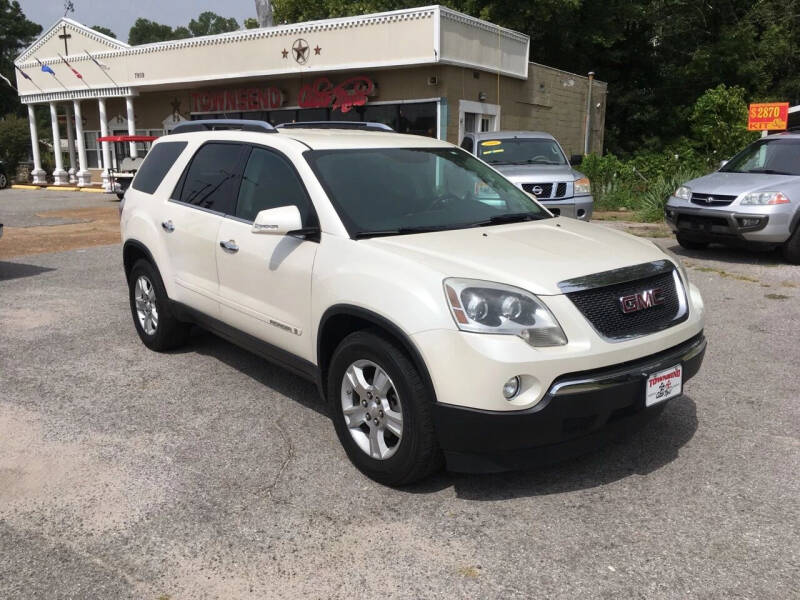 2008 GMC Acadia for sale at Townsend Auto Mart in Millington TN