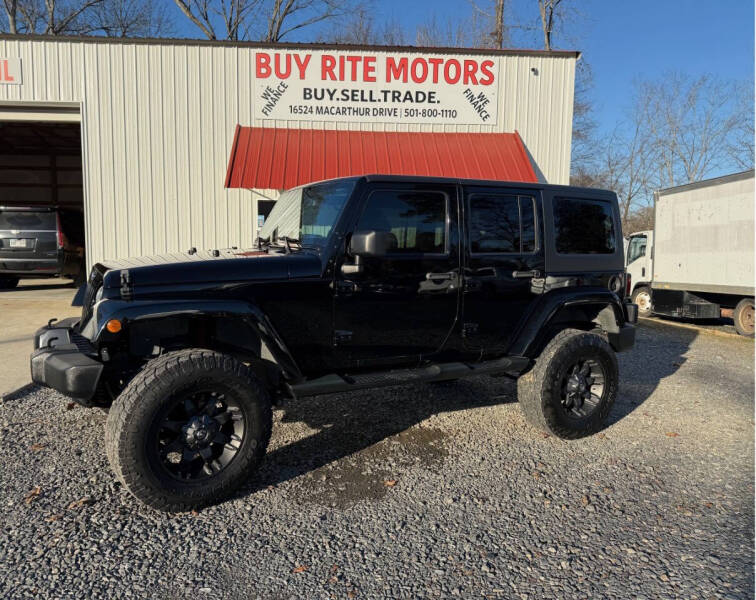 2013 Jeep Wrangler Unlimited for sale at Buy Rite Motors in North Little Rock AR