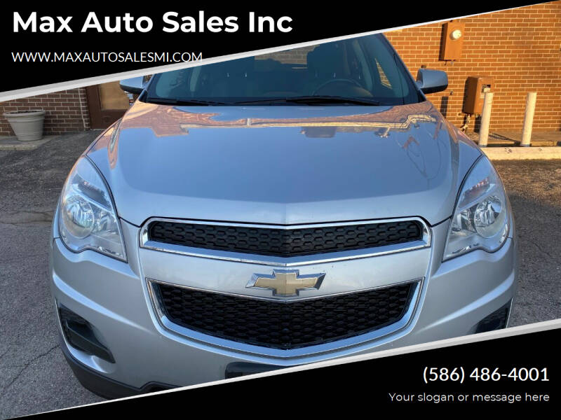 2014 Chevrolet Equinox for sale at Max Auto Sales Inc in Warren MI