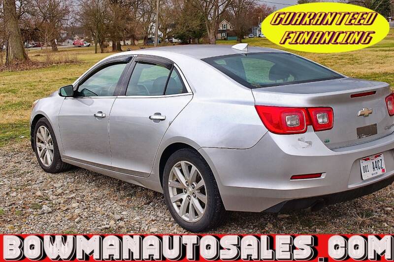 2015 Chevrolet Malibu for sale at Bowman Auto Sales in Hebron OH