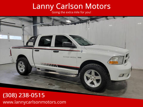 2012 RAM 1500 for sale at Lanny Carlson Motors in Kearney NE