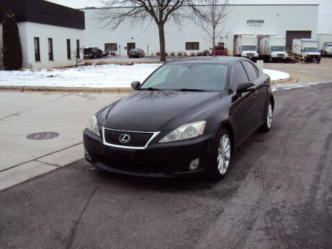 2010 Lexus IS 250 for sale at ARIANA MOTORS INC in Addison IL