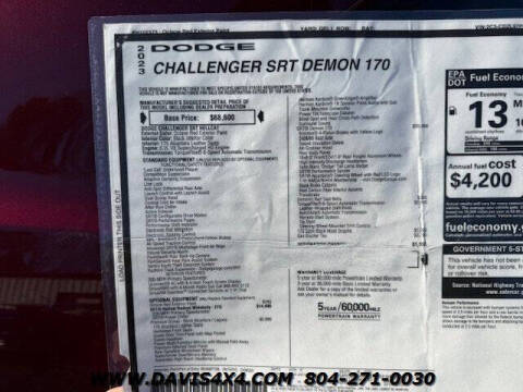 2023 Dodge Challenger