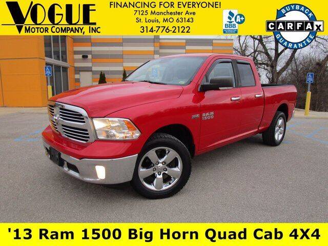 2013 RAM 1500 for sale at Vogue Motor Company Inc in Saint Louis MO