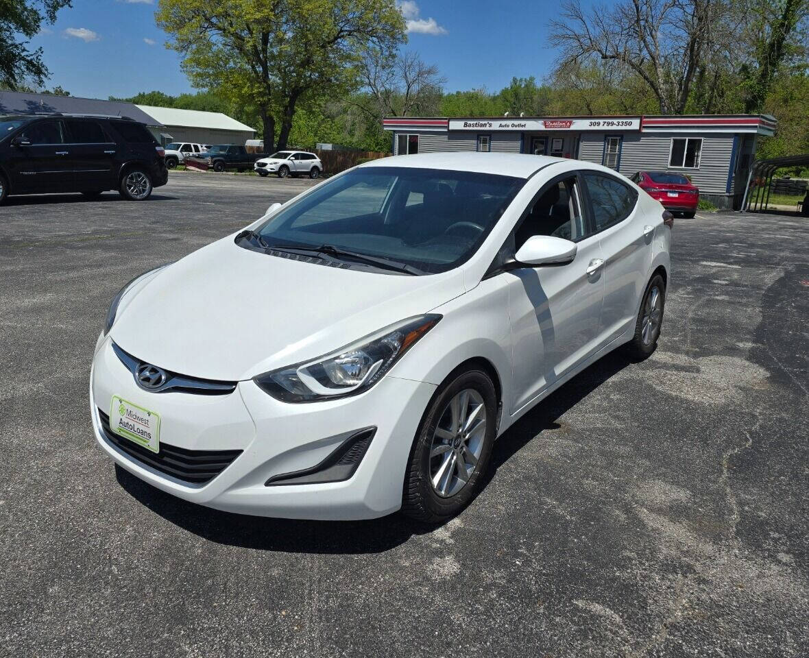 2016 Hyundai ELANTRA for sale at Bastian s Auto Outlet in Coal Valley, IL