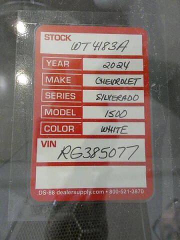 2024 Chevrolet Silverado 1500 Work Truck