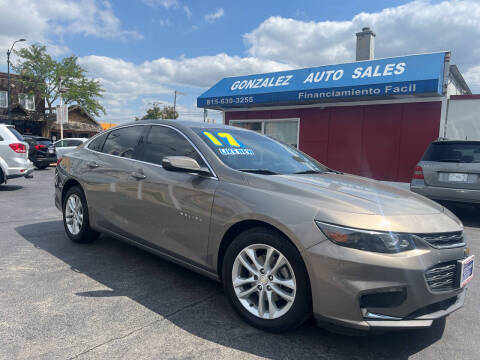 2017 Chevrolet Malibu for sale at Gonzalez Auto Sales in Joliet IL