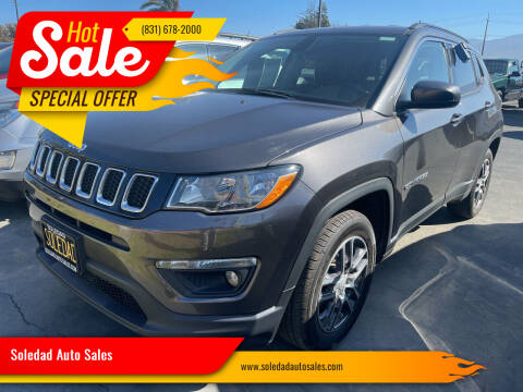2018 Jeep Compass for sale at Soledad Auto Sales in Soledad CA