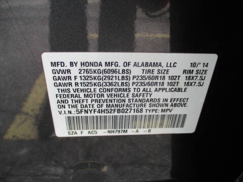 2015 Honda Pilot EX-L