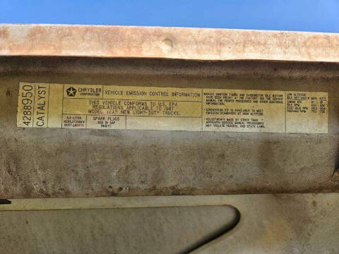 1987 Dodge D150 Pickup