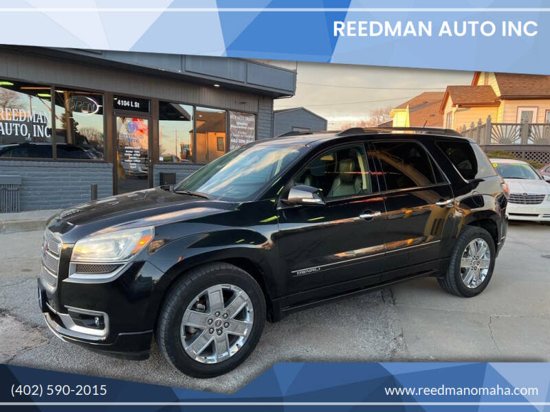 2013 GMC Acadia for sale at Reedman Auto Inc in Omaha NE