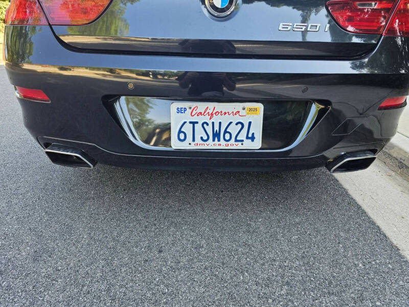 2012 BMW 6 Series 650i