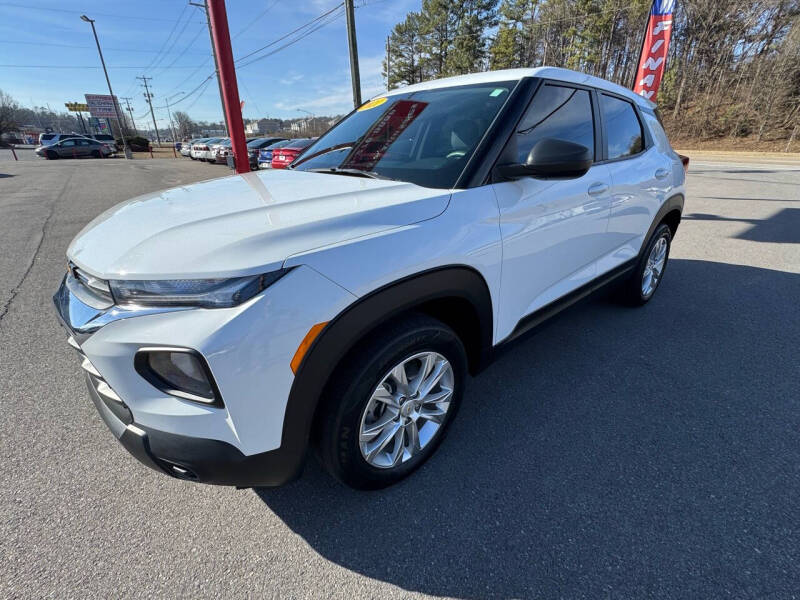 Used 2021 Chevrolet Trailblazer LS with VIN KL79MNSL3MB132256 for sale in Kingsport, TN