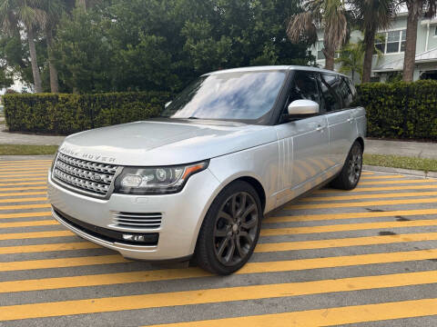 2016 Land Rover Range Rover for sale at Instamotors in Fort Lauderdale FL