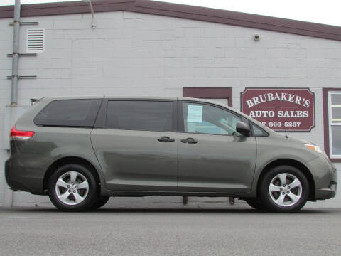 2012 Toyota Sienna for sale at Brubakers Auto Sales in Myerstown PA