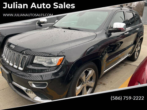 2014 Jeep Grand Cherokee for sale at Julian Auto Sales in Warren MI