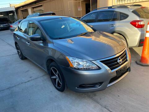 2015 Nissan Sentra for sale at CONTRACT AUTOMOTIVE in Las Vegas NV