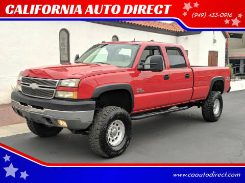 2005 Chevrolet Silverado 3500 for sale at CALIFORNIA AUTO DIRECT in Costa Mesa CA